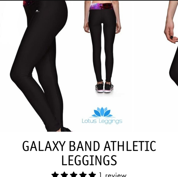 🏋🏼‍♀️Galaxy band - Misses size L Slim Fit, Ankle length Athletic leggings - Picture 3 of 3